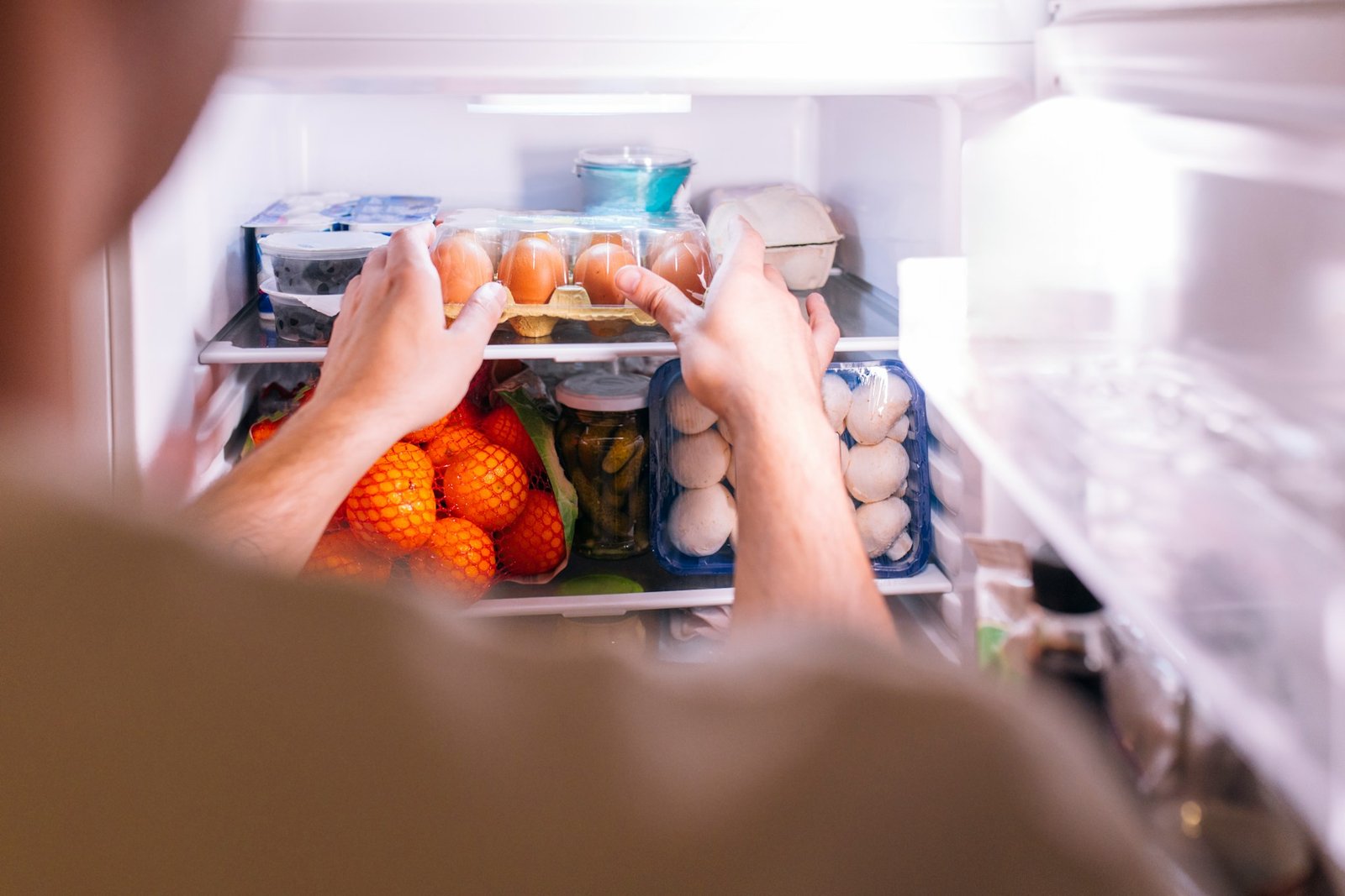 Residue in Fridge